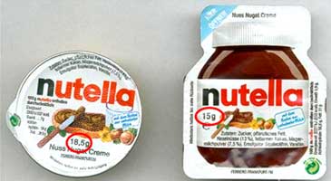 Neue Form für kleine Portionen: Was drin ist, steht drauf.