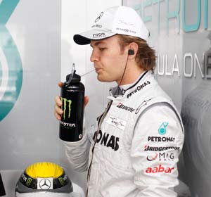Formel-1-Pilot Nico Rosberg ist einer der Monster-Markenbotschafter.