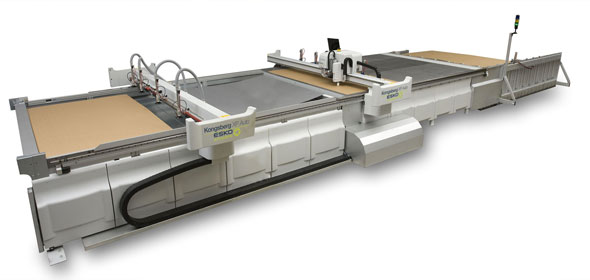 Der neue Kongsberg XP kann ein breites Spektrum an Materialien verarbeiten.