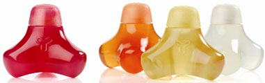 Verschluss und Flasche bilden eine Einheit, Design Y Water Inc.<raw><sup>®</sup></raw>