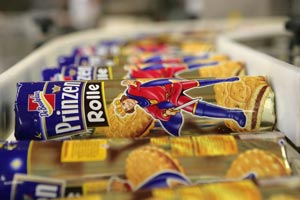 Doppelkekse sind seit 55 Jahren im Trend: Heute gehen jährlich über 40 Millionen Verpackungseinheiten über die Ladentheke.