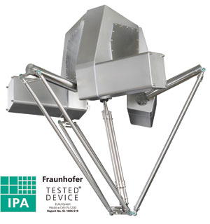 Die Reinraumvariante des P4 erfüllt die Voraussetzungen für den Einsatz in Reinräumen der Klasse 6.