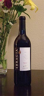 Ein Preisträger: Tapp Technologies Inc. für Sbragia 2007 Home Ranch Merlot