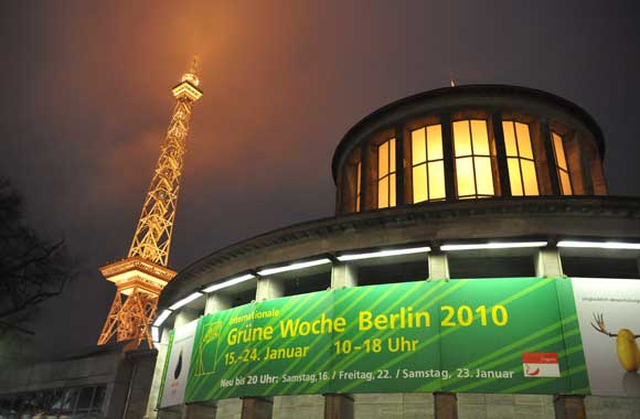 Die Themen Bio und Fair Trade sind fester Bestandteil der Grünen Woche mit eigener Ausstellungsfläche.