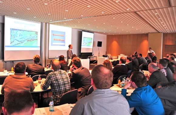 Zahlreiche Besucher aus Deutschland, Österreich, der Schweiz und Italien sorgten für eine volles Haus bei der CFS-Verpackungstagung 2011 in Biedenkopf-Wallau.