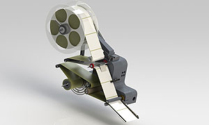 Mit neu integrierter Steuerung ist der Etikettenspender Alpha Compact jetzt besonders Platz sparend und optimal zu bedienen.