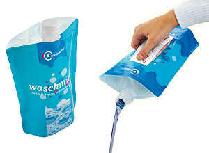 Vielfältige Einsatzmöglichkeiten und hochwertiges Design bietet der neuartige Nor*+®+*SpoutBag von Nordenia im Bereich der Füllvolumina größer als 1.0 Liter.