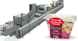 CFS bringt mit Eco Plus eine kostengünstige Karton/Folien-Verbundlösung auf den Markt. Die Verpackung besteht außen aus Karton, der vollständig bedruckt werden kann, und innen aus Hart- oder flexibler Folie. Kommt PP-Folie zum Einsatz, kann die Packung in der Mikrowelle erhitzt werden.