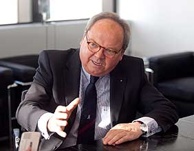 Messechef Werner M. Dornscheidt: Innovationsbroker für die Investitionsgüterindustrie.