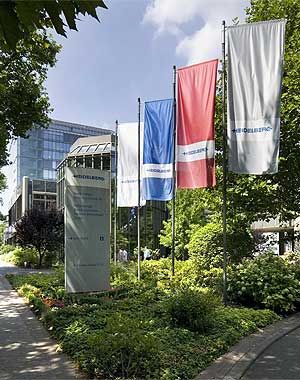 Hauptverwaltung am Standort Heidelberg der Heidelberger Druckmaschinen AG