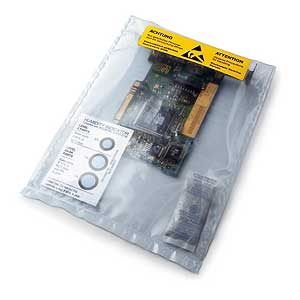 Schützt teure und empfindliche Bauteile wie Platinen, Chips etc.: Die ESD-Verpackung verhindert elektrostatische Aufladung bei Versand und Lagerung.