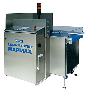 Inline-Dichtheitsprüfsystem Leak-Master Mapmax von Witt-Gasetechnik.
