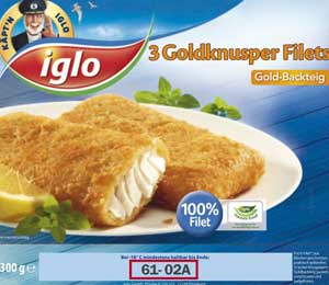 Ab Ende Januar enthalten iglo Fisch-Verpackungen einen Code, mit dem sich Konsumenten über die Herkunft und Besonderheiten ihres gekauften Fischprodukts informieren können.