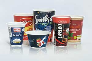 Erstmals präsentiert sich Optipack auf der Anuga FoodTec 2012 - mit Becherideen für die Lebensmittelindustrie.
