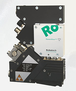 Die Auftragsköpfe SpeedStar™ TM Diamond bieten hohe Geschwindigkeit, Dauerhaftigkeit und Präzision.