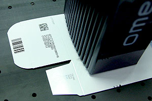 OMEGA Inkjetdrucker mit UV LED Trocknertechnologie von Atlantic Zeiser