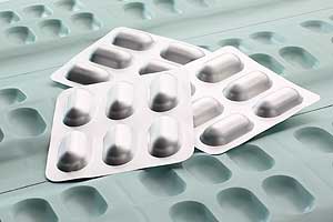 Formpack*+®+* Dessiflex™ Plus bietet neue Standards für Feuchtigkeitsschutz bei sensiblen pharmazeutischen Tabletten, bei denen Lagerfähigkeit und Produktstabilität kritische Faktoren sind.