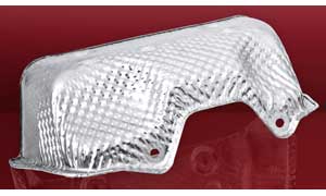 Für eine neuartige Lösung, mit der die Vibration bei Hitzeschildern im Antriebsstrang eines deutschen Luxusautos reduziert wird, verwenden Novelis Lüdenscheid Packaging & Converting und ihr Entwicklungspartner Lydall Gerhadi Aluminiumfolie.