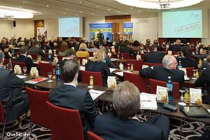 Blick in das gut gefüllte Auditorium des 7. Deutschen Verpackungskongresses