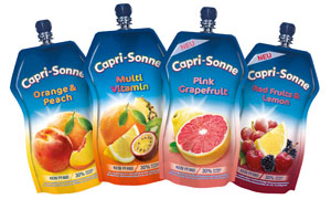 Die Große Capri-Sonne ­ Range-Übersicht.