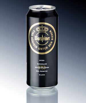 Limitierte Auflage: Die Festival-Dose von Ball für Warsteiner.