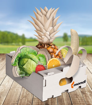 Wellpappenrohpapiere für Obst- und Gemüseverpackungen präsentiert Mondi auf der Fruit Logistica 2013 in Berlin.