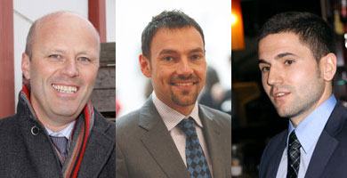 Günter Resch, Mag. Siegfried Aichinger, Mag. (FH) Stefan Eichlseder (v.l.n.r)