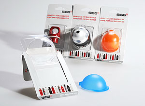 Die Verpackungen für Zubehörteile der SIGG-Flaschen waren 2012 unter den Gewinnern des SilverPack-Wettbewerbs.