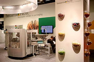 Die Theegarten-Pactec GmbH & Co. KG (Dresden) mit Exponaten auf der ProSweets 2013.