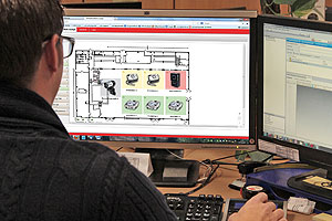 Alle Anlagen lassen sich mit der Bluhm Cockpitsoftware kontrollieren und steuern.