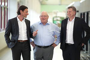 Im Bild: Gerald Schubert, Gerhard Schubert und Ralf Schubert (v. li.).