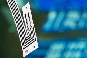 Temperatursensor auf Folie