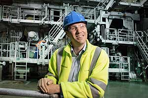 „Unser Umbau hat gut geklappt – alles lief wie geplant, und der Wiederanlauf war ein Erfolg,“ kommentiert Ulf Löfgren, Geschäftsführer der Kartonfabrik von Iggesund Paperboard in Workington.