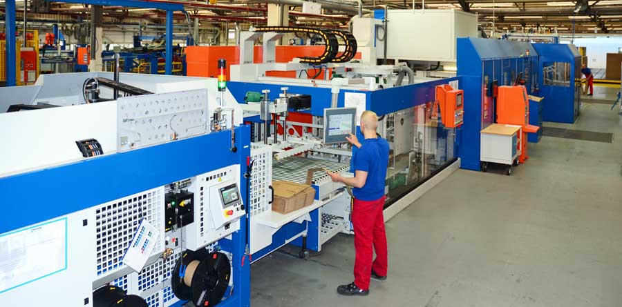 Eine neue moderne Faltkistenlinie von BOBST ist Teil der aktuellen Investitionen von Thimm in Northeim.

