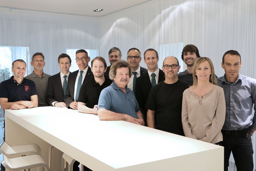 Das Schweizer Team der BITO-Lagertechnik Bittmann AG ist mittlerweile auf 15 Mitarbeiter gewachsen.