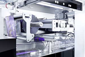 Schubert mit neuem Flowmodul für die Verpackung von Schlauchbeuteln zur Integration in schaltschranklose TLM-Maschinen.
