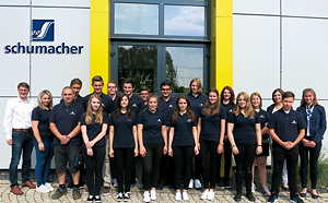 Schumacher Packaging startet mit einem Rekord ins Ausbildungsjahr 2016/2017: 33 neue Azubis beginnen ihre Ausbildung.