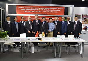 ILLIG vereinbart Zusammenarbeit mit chinesischer Provinzregierung Zhejiang.