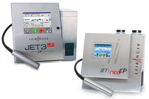 Leibinger Eier-Drucker: JET3up EP und JET2neoEP
