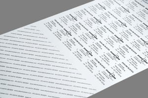 Print templates are changed exclusively by software through recipe selection – without any format parts at all.