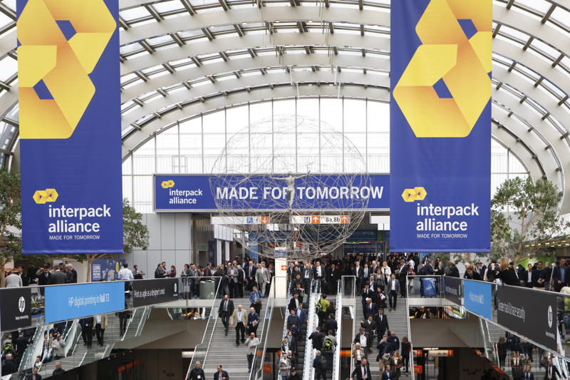 Interpack 2017 mit Rekordbeteiligung und hoher Besucherzahl.
