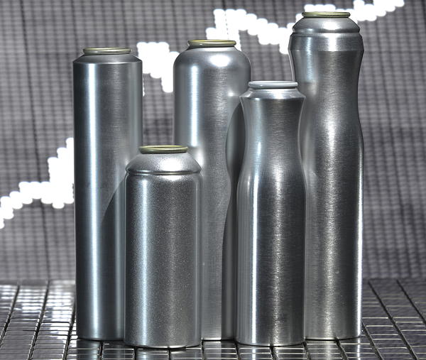 Aerosoldosen aus Aluminium sind weiterhin stark gefragt.