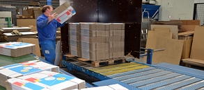 Blick in die Produktion bei Coswiger.
