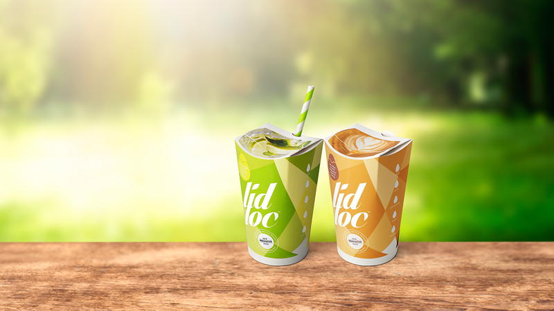 Das Kartonbecherkonzept „Lidloc“ erhielt den iF Design Award 2018.