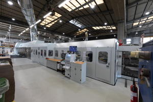 Die FFG 924 von Bobst weist in die technische Zukunft bei DS Smith im italienischen Rosà.