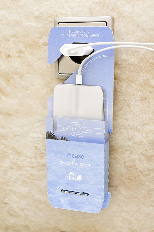 Eine Schutzhülle für Smartphones und Co. von Thimm wurde mit dem Promotional Gift Award geehrt.