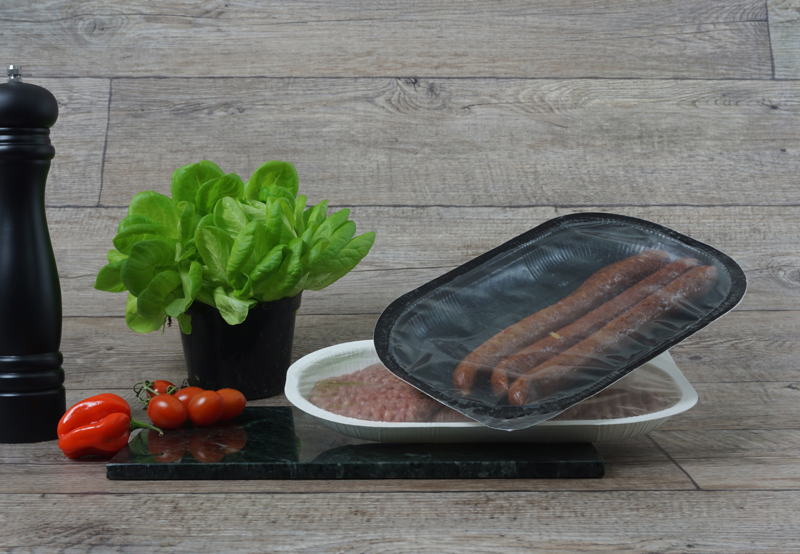 Schutzgasverpackungen für Frischfleisch mit Schalen aus Karton sind eine Neuentwicklung der Partner Stora Enso und AR Packaging.