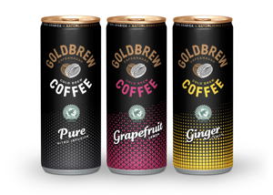 Neu für den deutschen Markt sind mit Stickstoff versehene Gold Brew-Versionen in Aluminium-Nitro-Dosen von Ardagh.