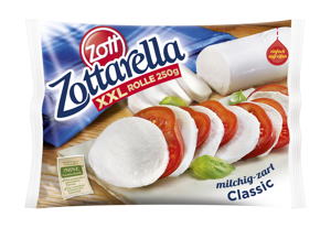 Mozzarrella von Zott ist Teil des Versuchsprojekt für den Einsatz chemisch recycelter Kunststoffe.
