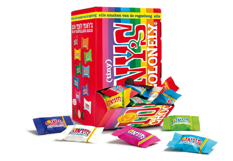 Die farbigen Sekundärverpackungen aus Wellpappe werden von DS Smith entwickelt und produziert.